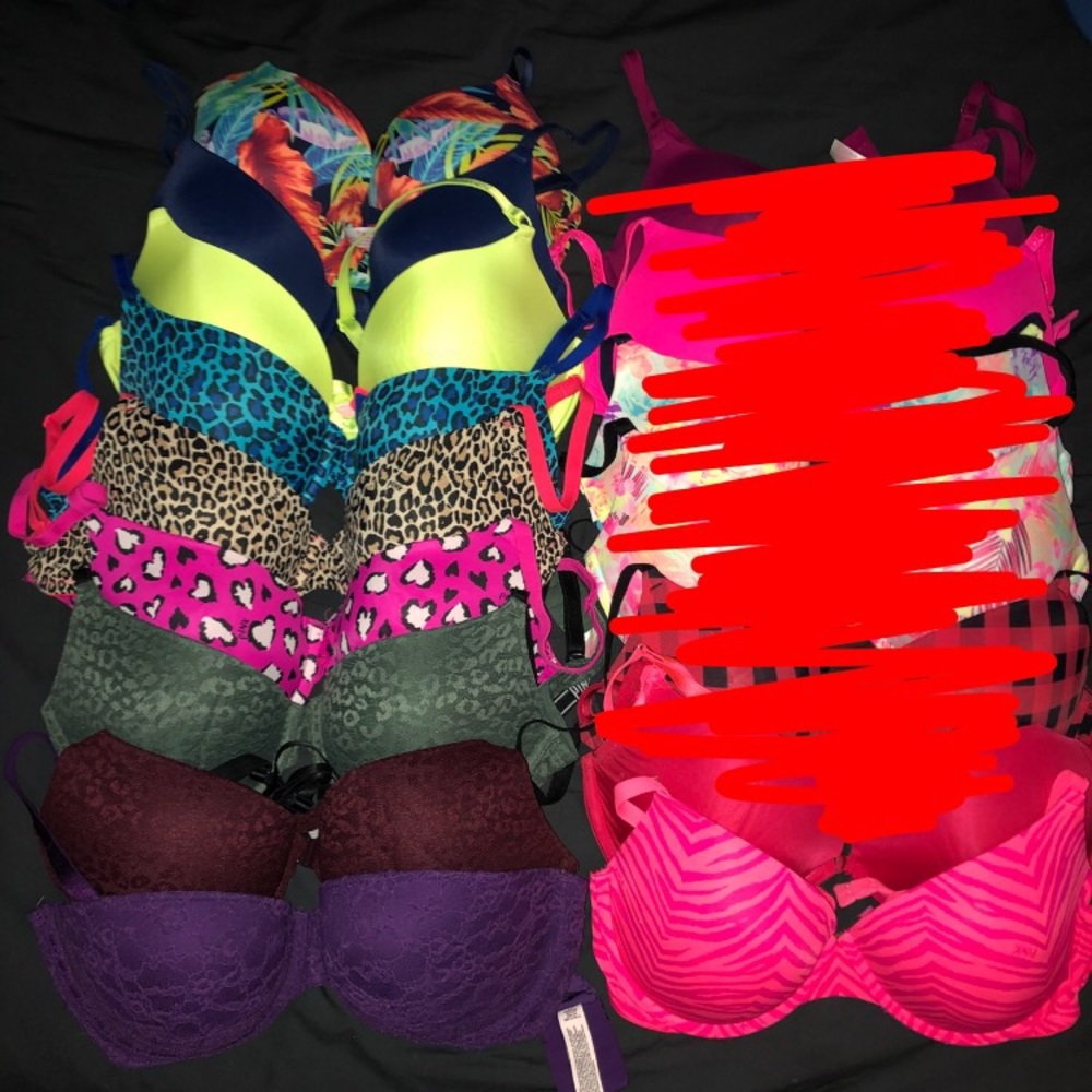 ✨ 10 PINK and Victoria’s Secret Bras